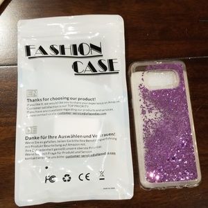 Samsung galaxy s8 glitter phone case